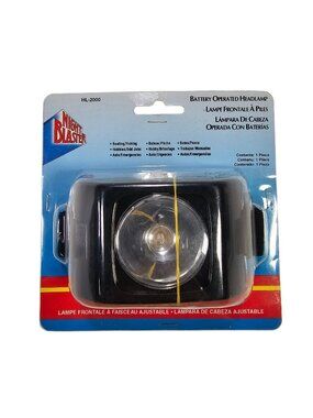 Vintage Optronics Night Blaster HL-2000 Adjustable Beam Headlamp NEW Battery Op.
